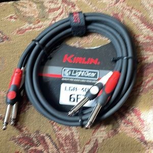 Kirlin Lightgear 6ft Quality Pro Audio Cable.